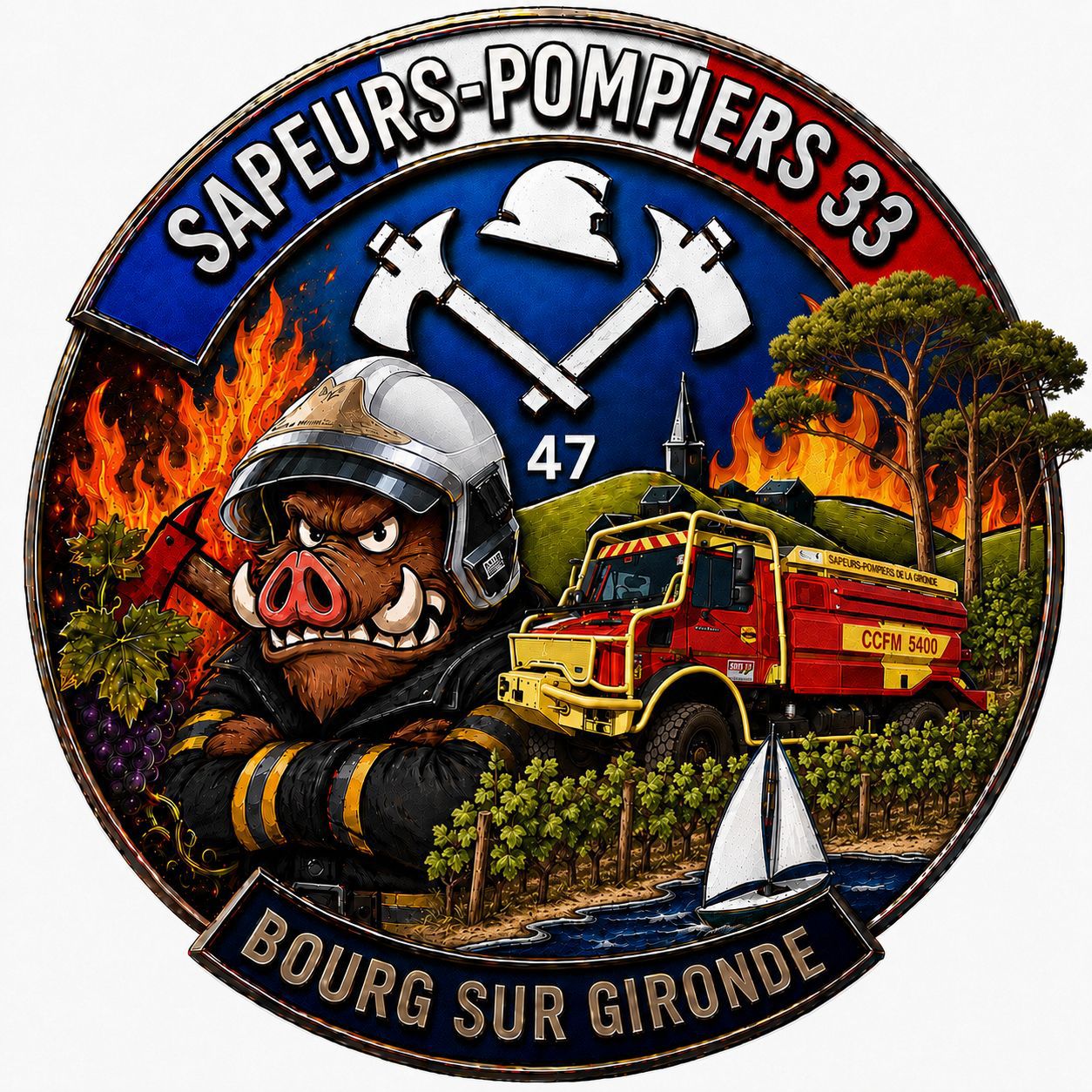 Logo Amicale BOURG-SUR-GIRONDE